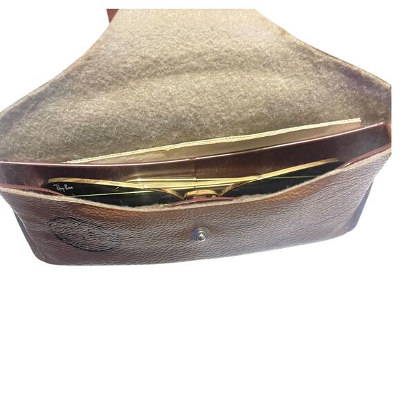 Vintage Bausch & Lomb Ray-Ban Aviator Arista Gold Green Lens 1992 Case Paperwork - Picture 11 of 11